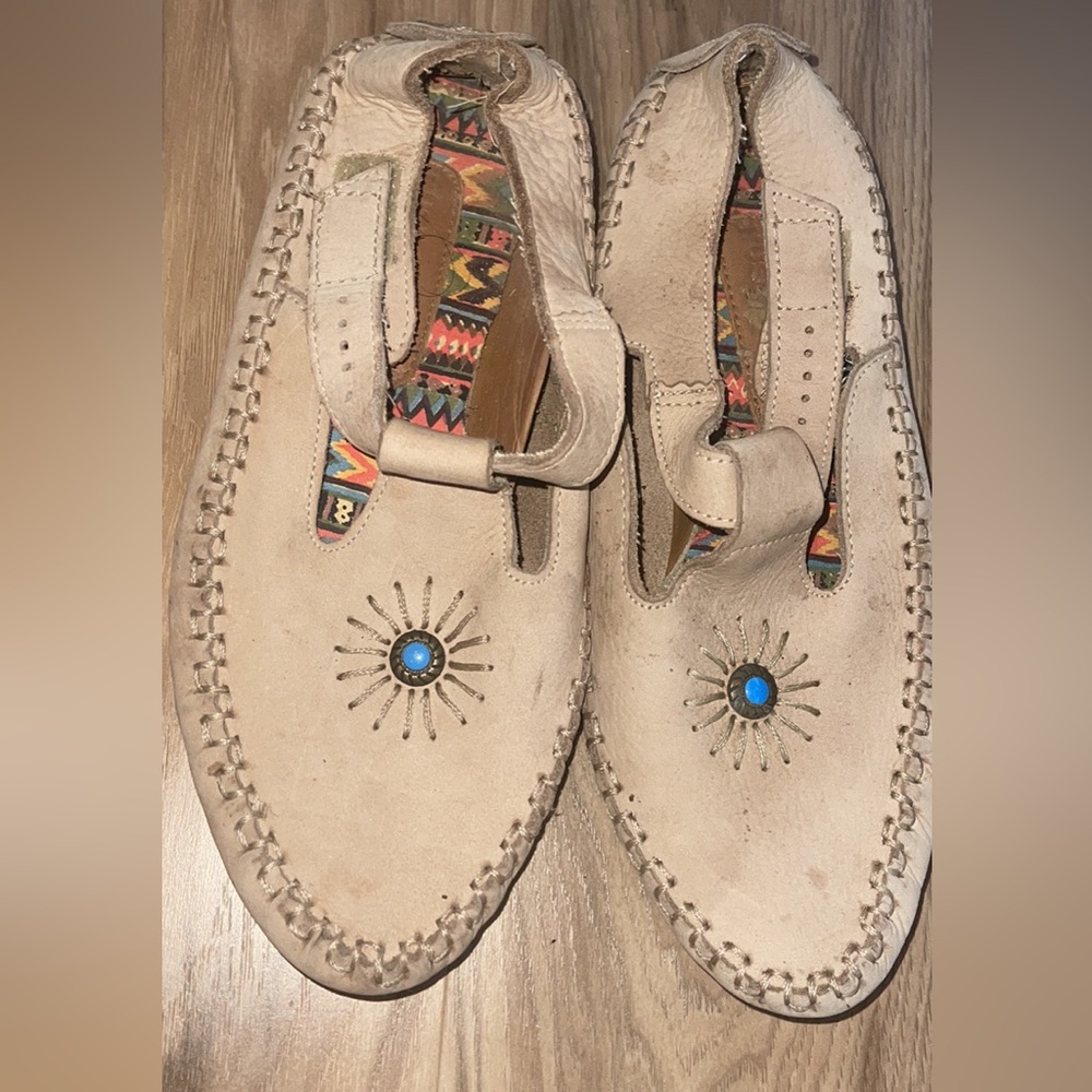 Turquoise hush puppies